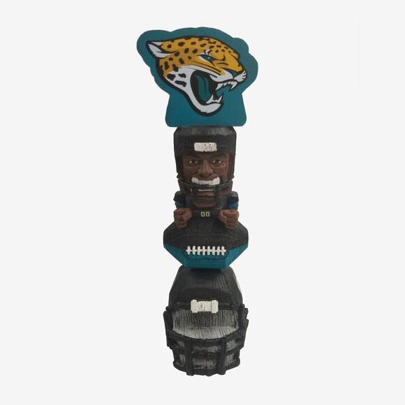 NFL Jacksonville Jaguars 16" Tiki Figurine Stackable Totem Figure Gnome - Picture 1 of 3
